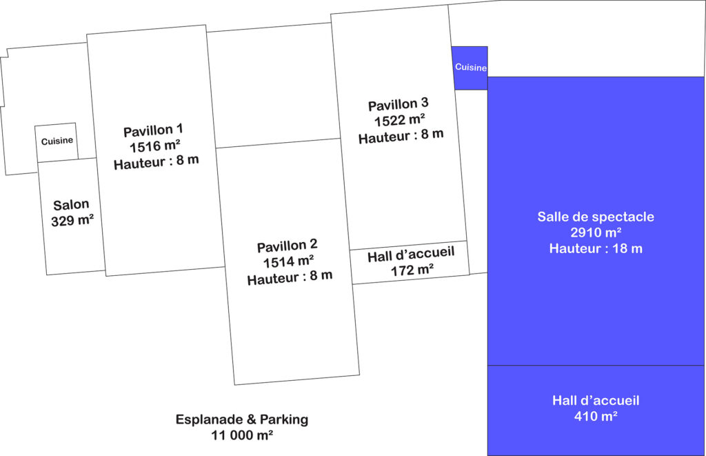 Plan Salle de spectacle