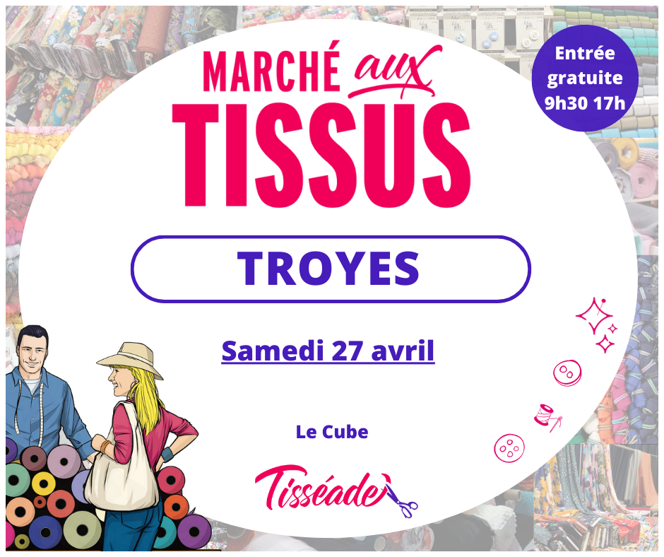Marché aux tissus 2024
