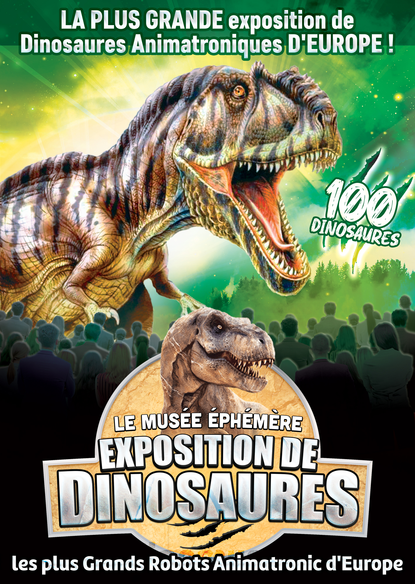 Le Musée Éphémère – Exposition de Dinosaures – 2024
