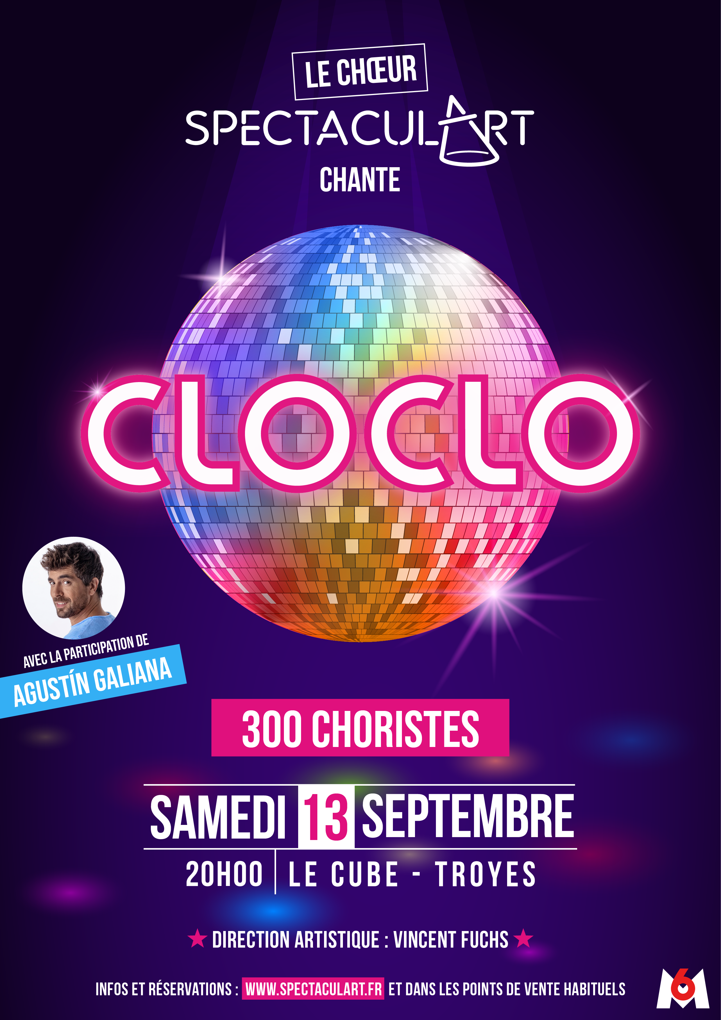 Spectacul&rsquo;art chante Cloclo
