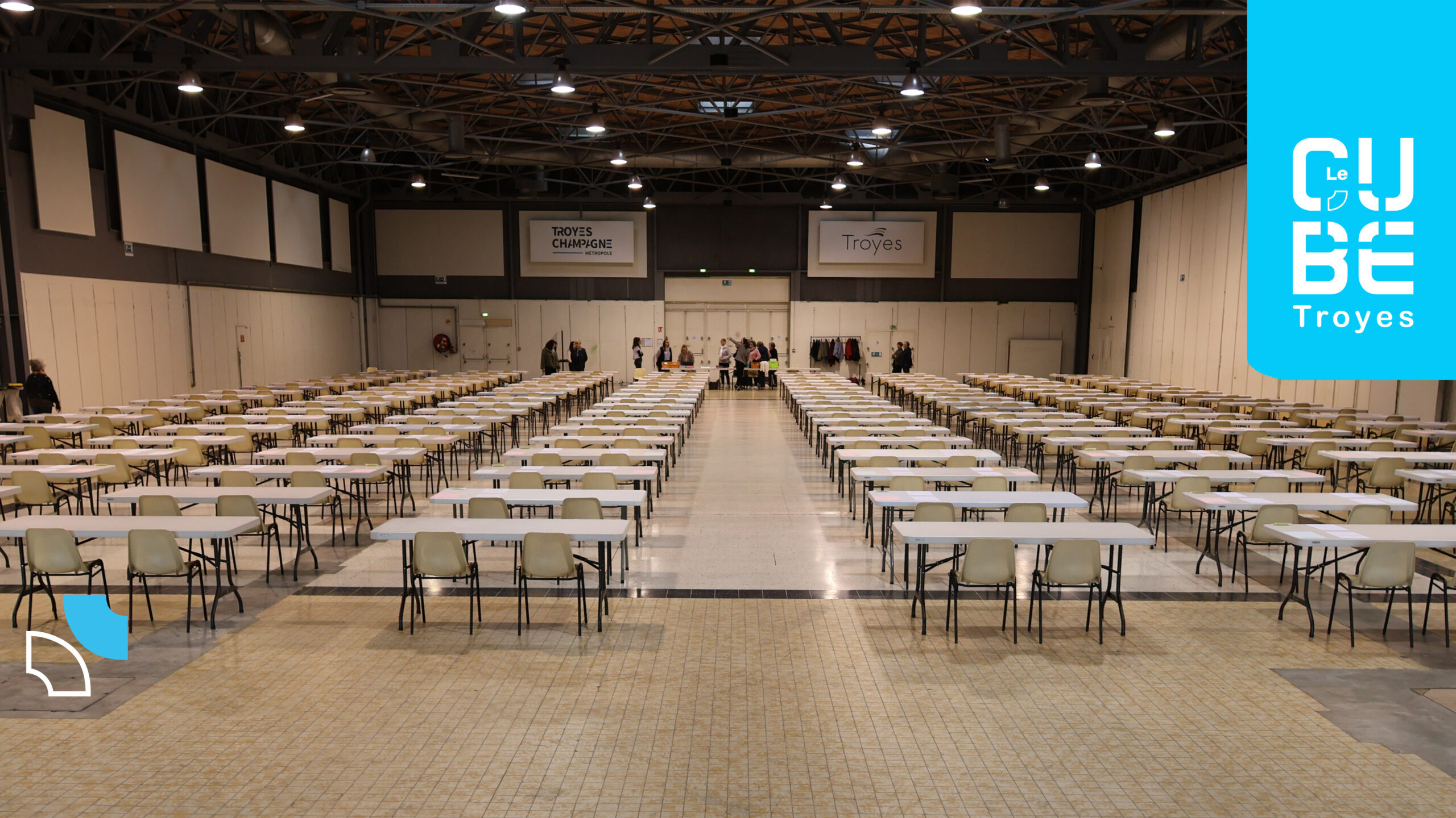 Le Cube accueille les épreuves du concours ATSEM !