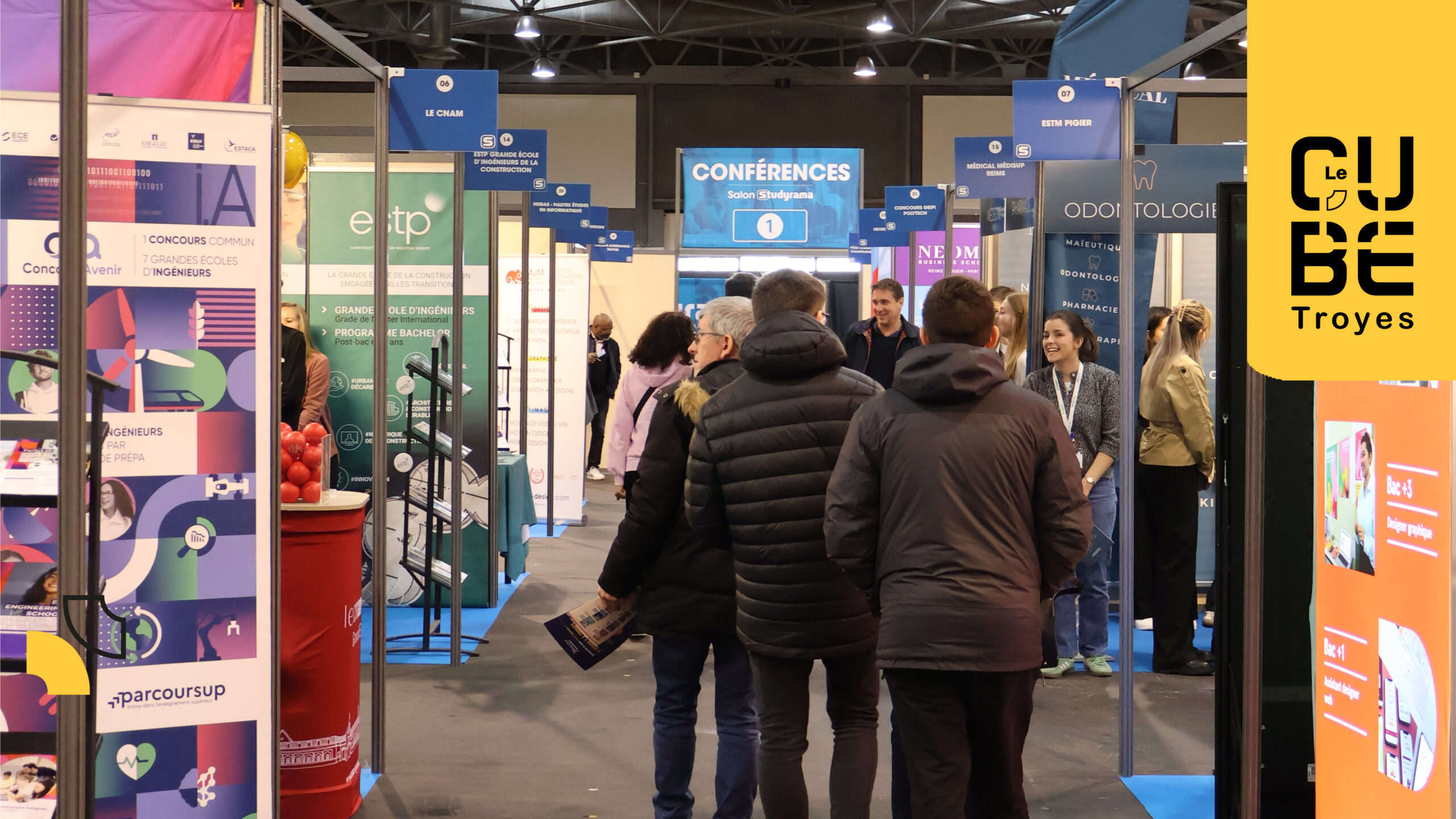 Une journée dédiée à l’orientation au Cube avec Studyrama