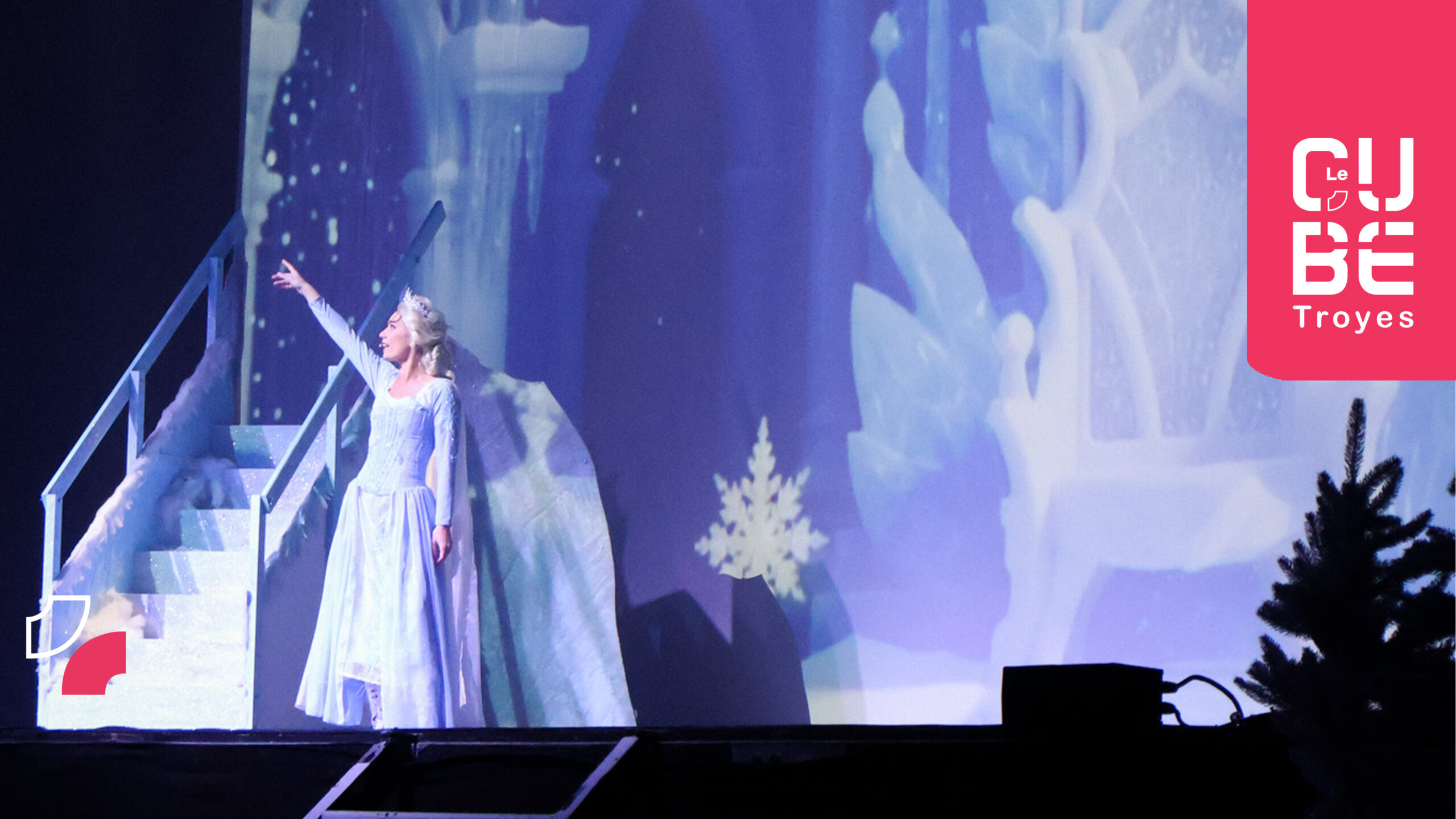 La Reine des Neiges a enchanté Le Cube !