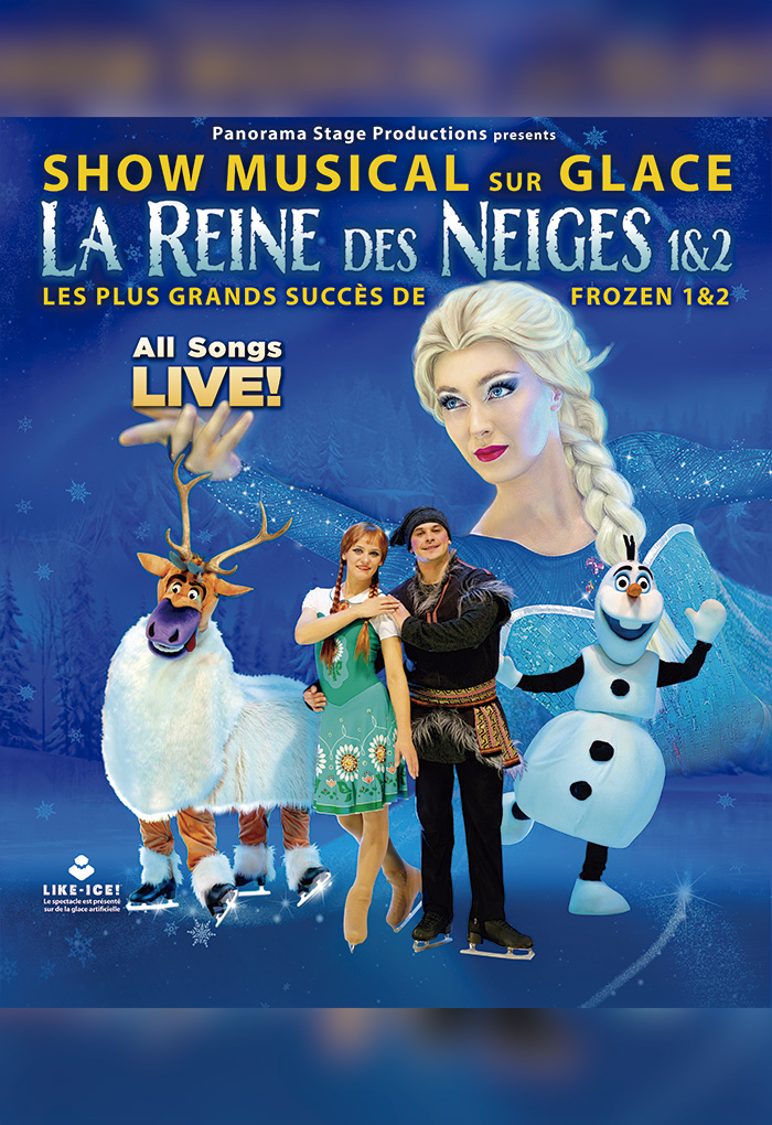 La Reine des Neiges sur Glace 1 et 2