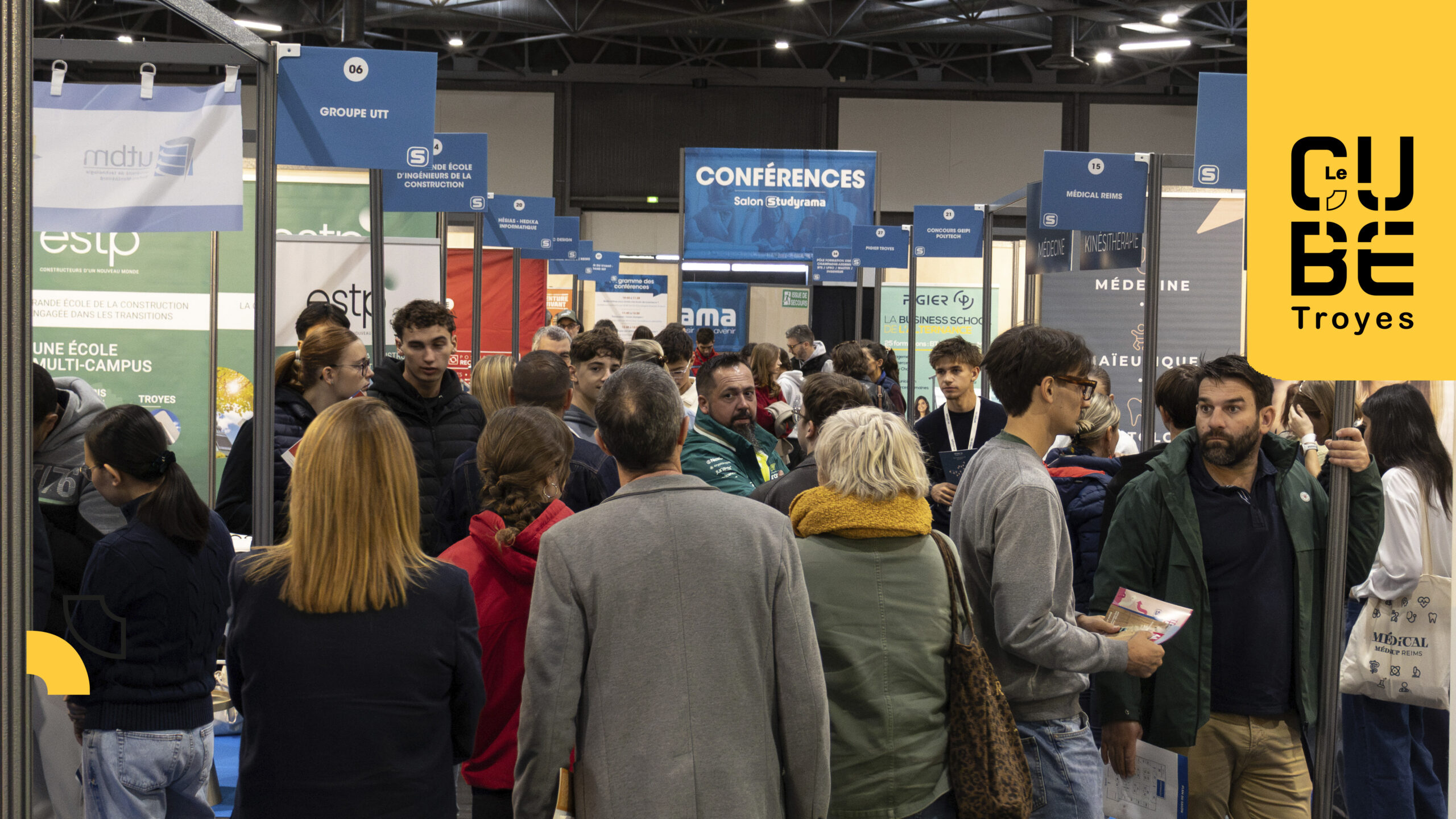 Salon Studyrama : le Cube, rendez-vous de l’orientation